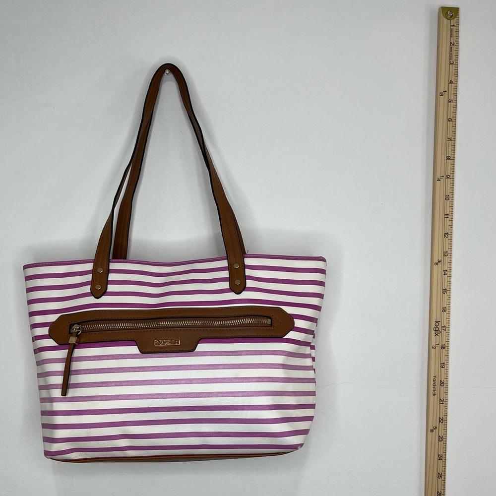✨ Rossetti  Striped Tote Bag ✨
💖 Fresh, fun, and perfect for everyday style! - Picture 7 of 13